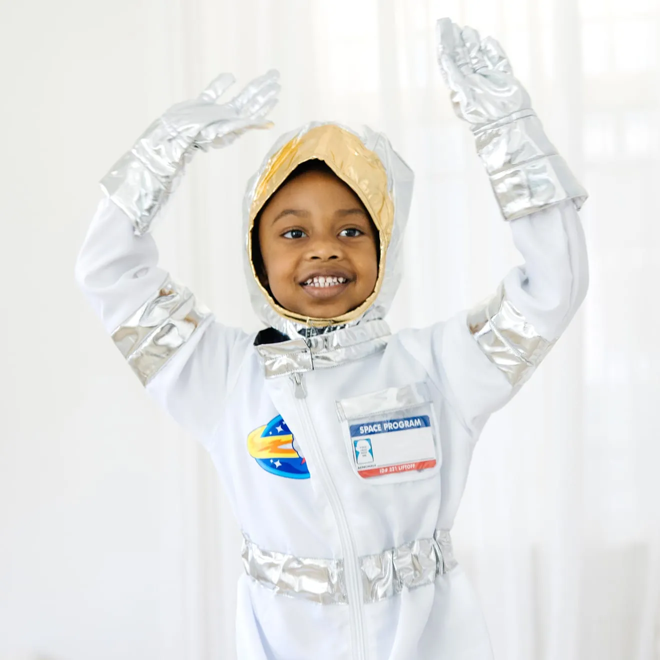 Melissa & Doug Astronaut verkleedset met helm 3-6 jaar ruimte