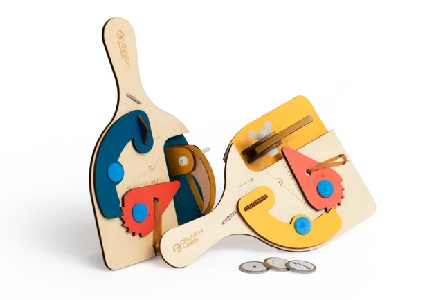 Mark Rober Coin Spinner bouwpakket ratchet 8+ techniek