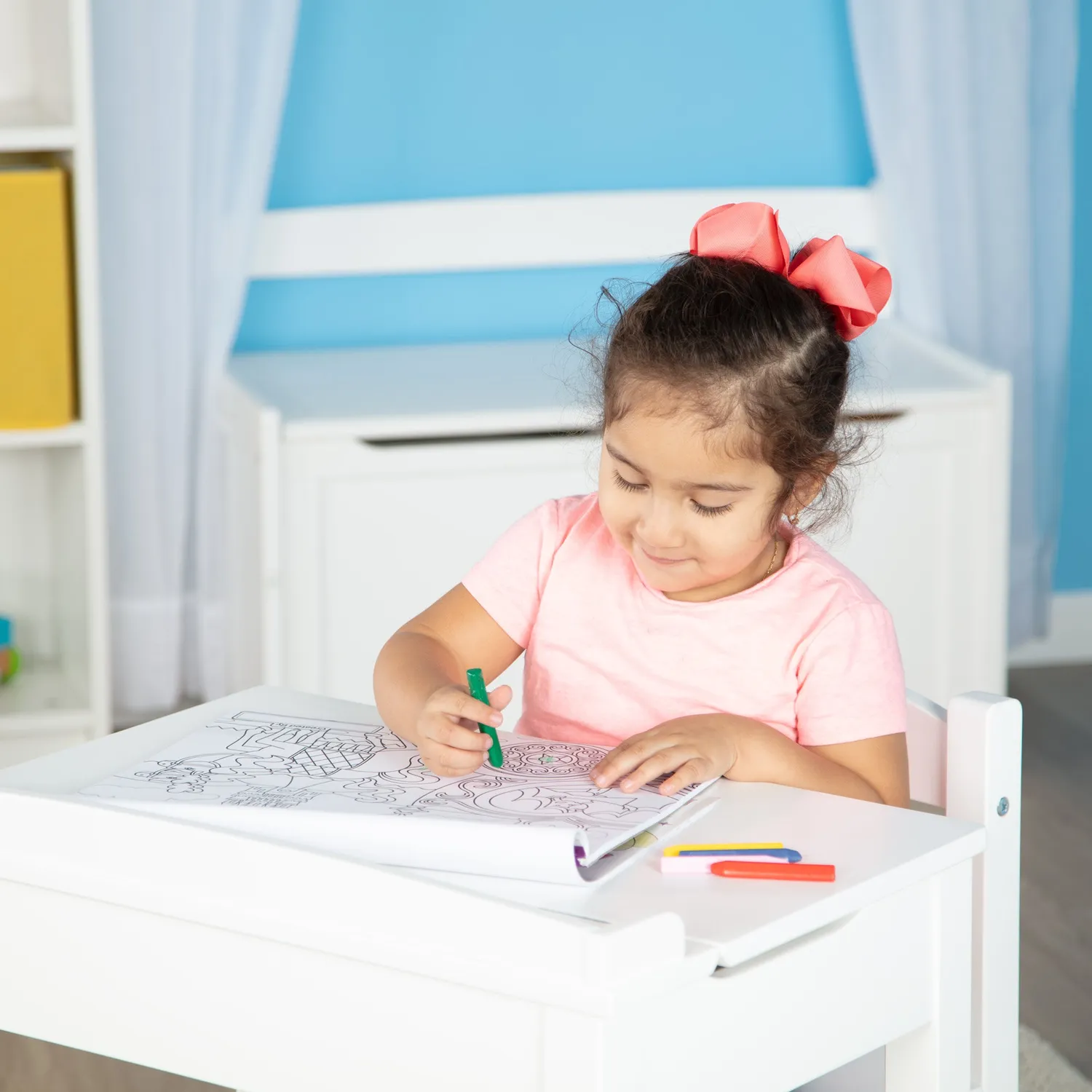 Melissa & Doug Jumbo Coloring Pad kleurboek Princess Fairy