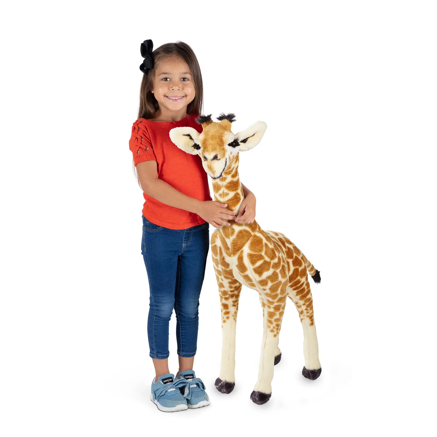 Melissa & Doug Baby Giraffe knuffel staand 90 cm