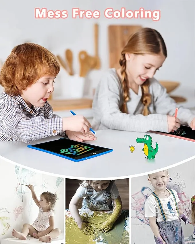 KOKODI LCD Writing Tablet Curved tekentablet 8,5 inch blauw