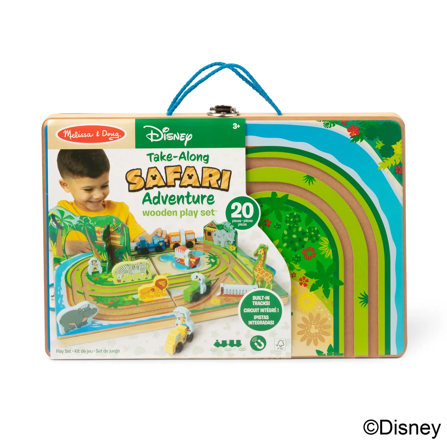 Melissa & Doug Disney Take-Along Safari speelkoffer