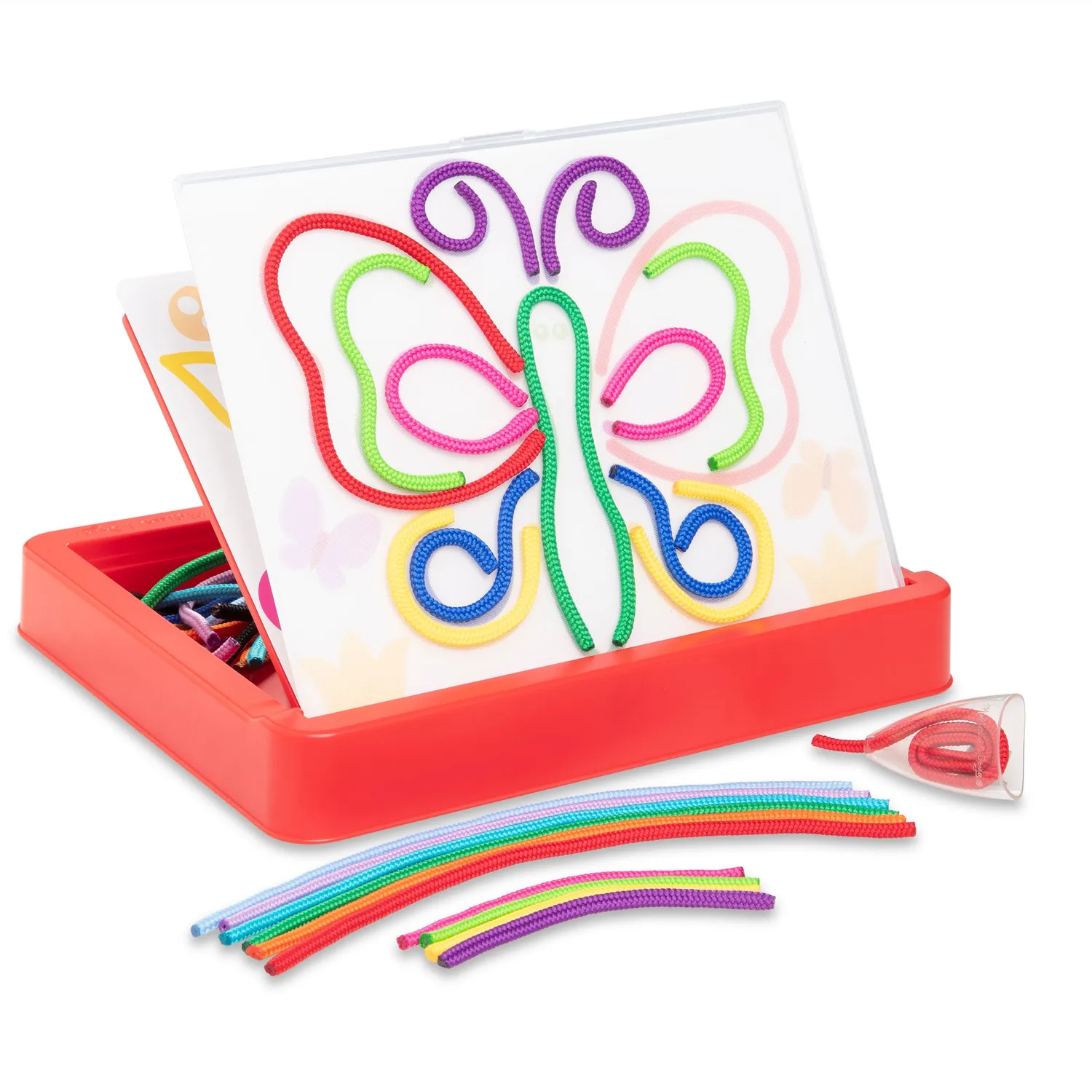 Melissa & Doug Rainbow Cord Picture and Pattern Maker tekenset