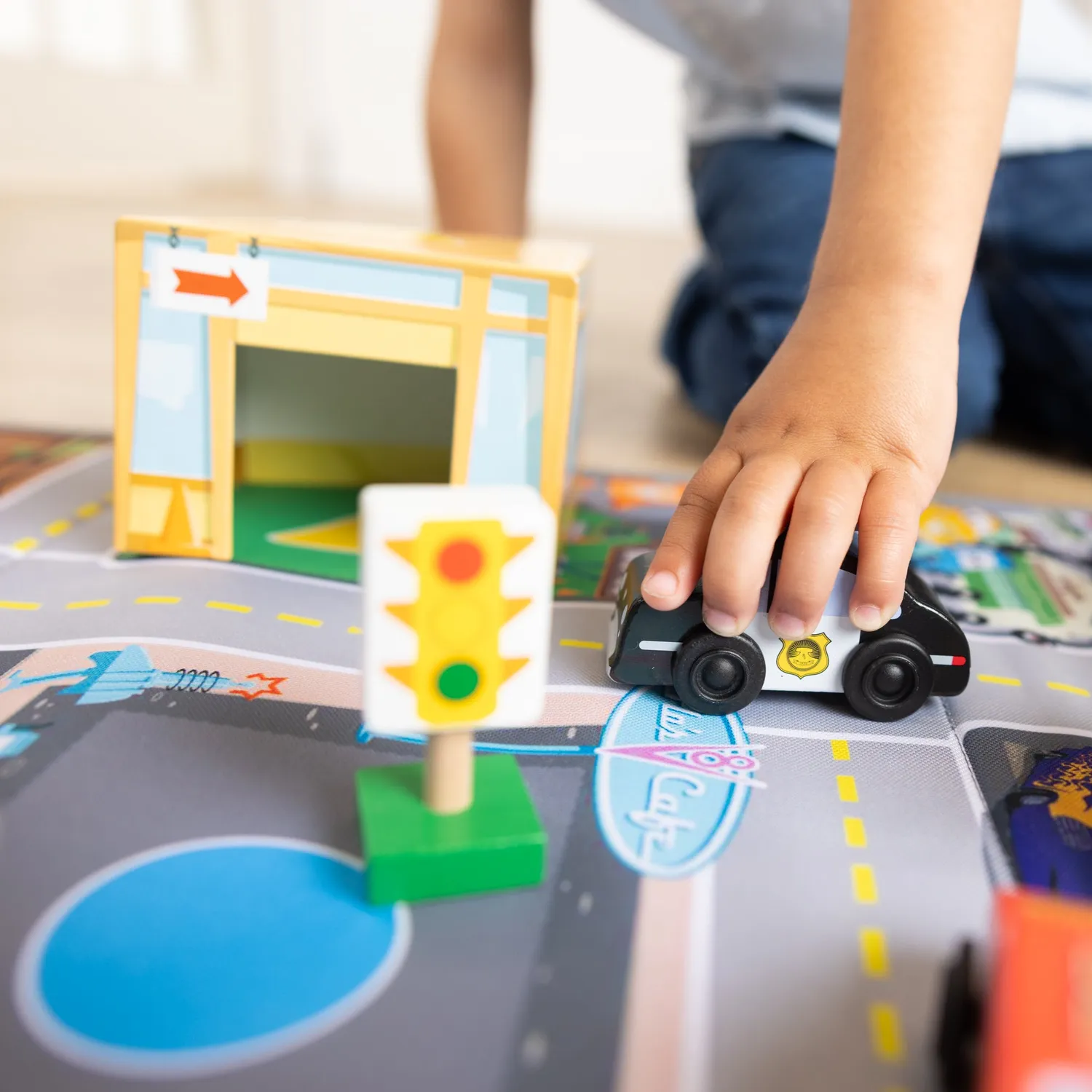 Melissa & Doug Radiator Springs Nest and Stack speelset Cars hout