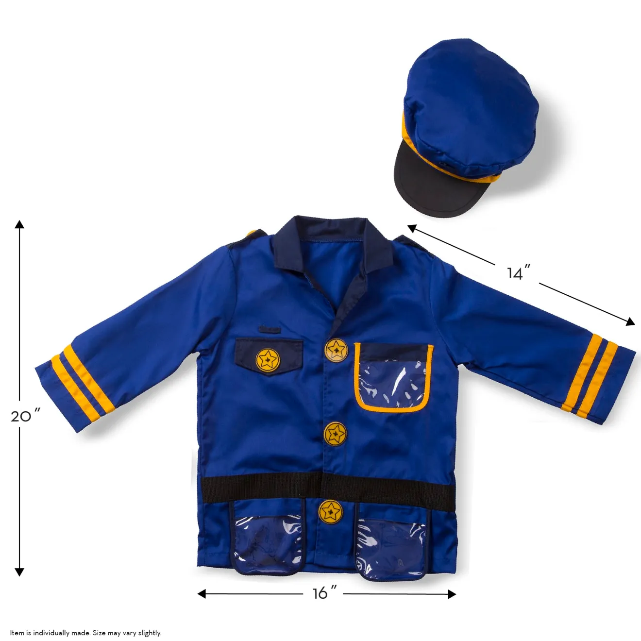 Melissa & Doug Police Officer verkleedset 7-delig