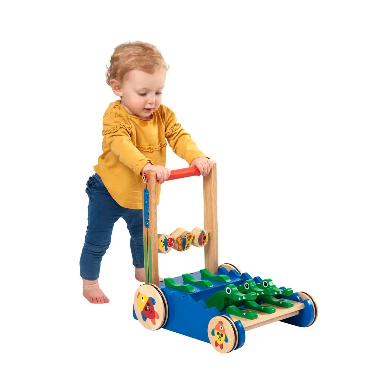 Melissa & Doug Chomp & Clack Alligator duwspeelgoed