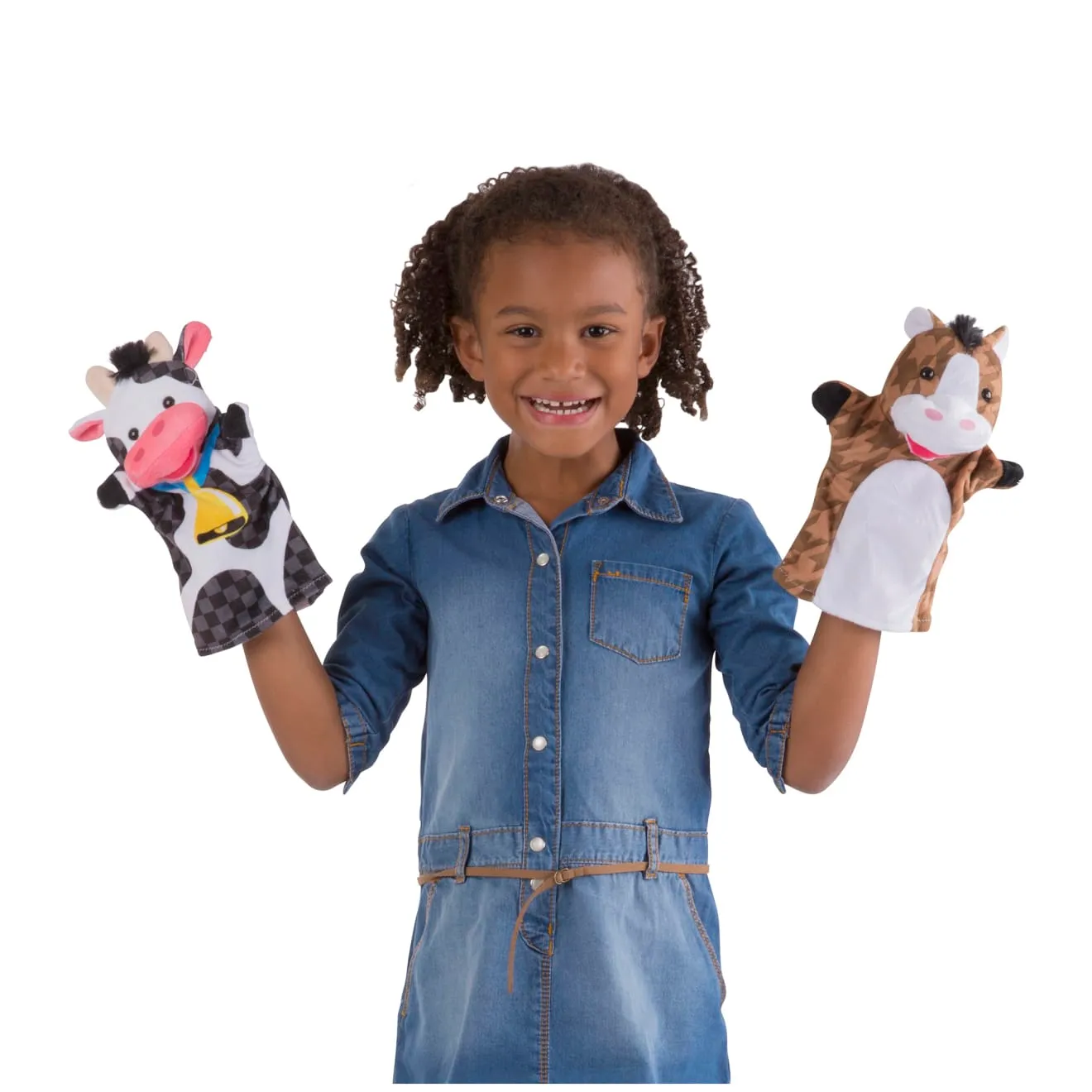 Melissa & Doug Farm Friends handpoppen boerderij
