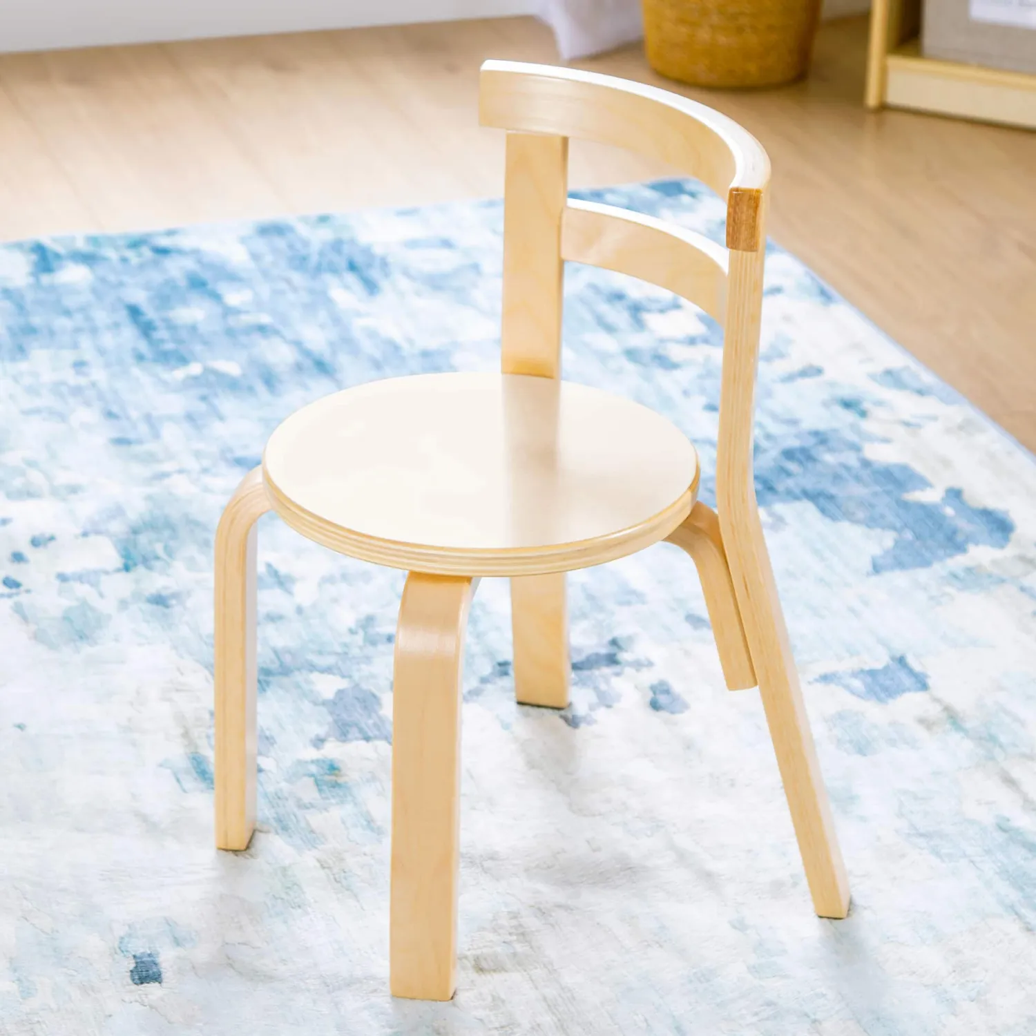 Guidecraft Nordic kinderstoelen 2 stuks berken 12 inch