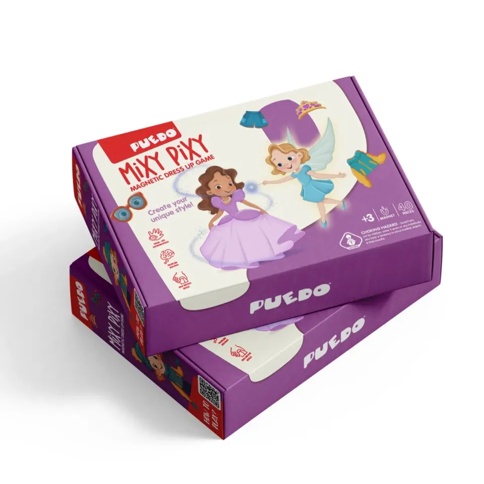 Puedo Mixy Pixy magnetisch aankleedspel 3 jaar combinaties