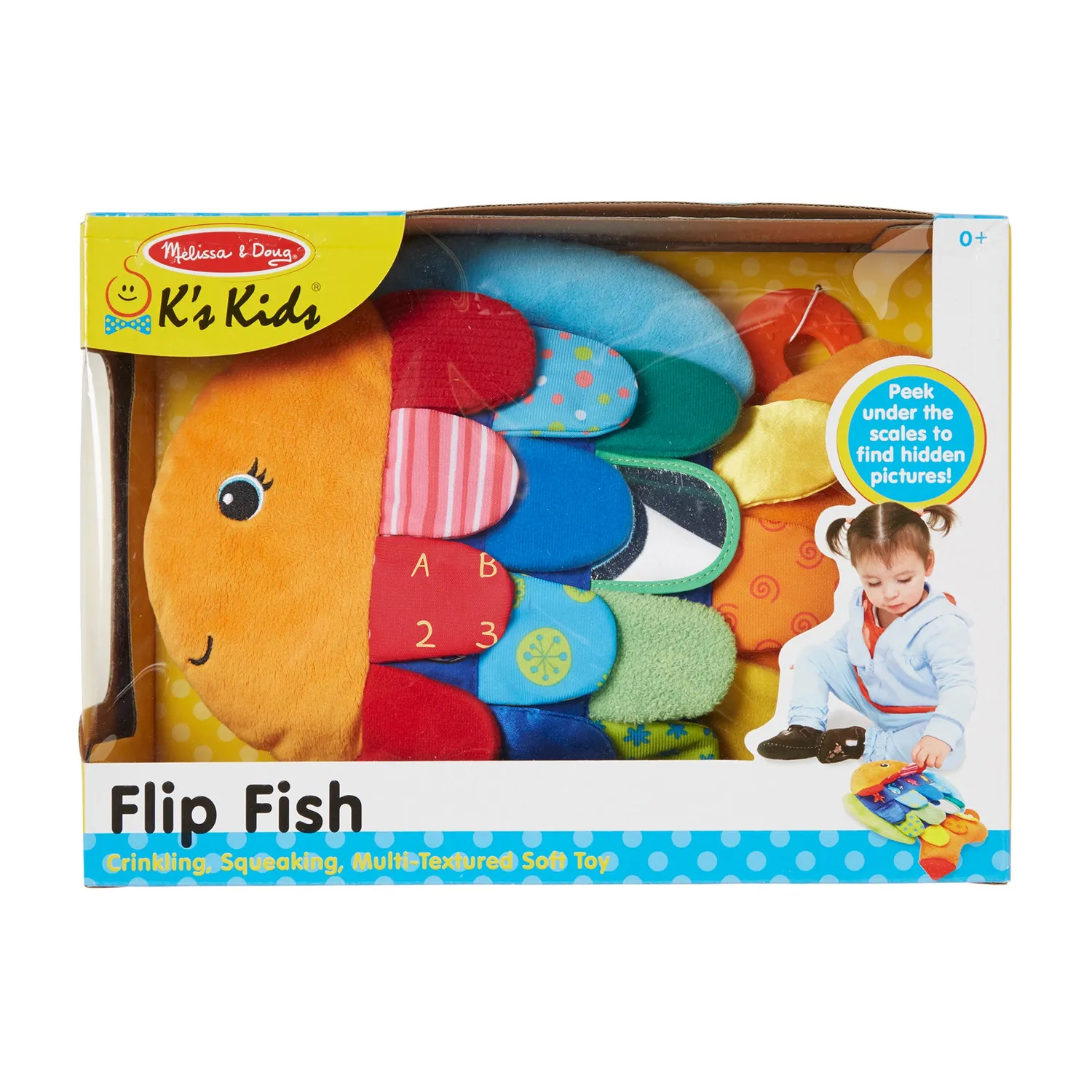 Melissa & Doug K's Kids Flip Fish babyspeelgoed