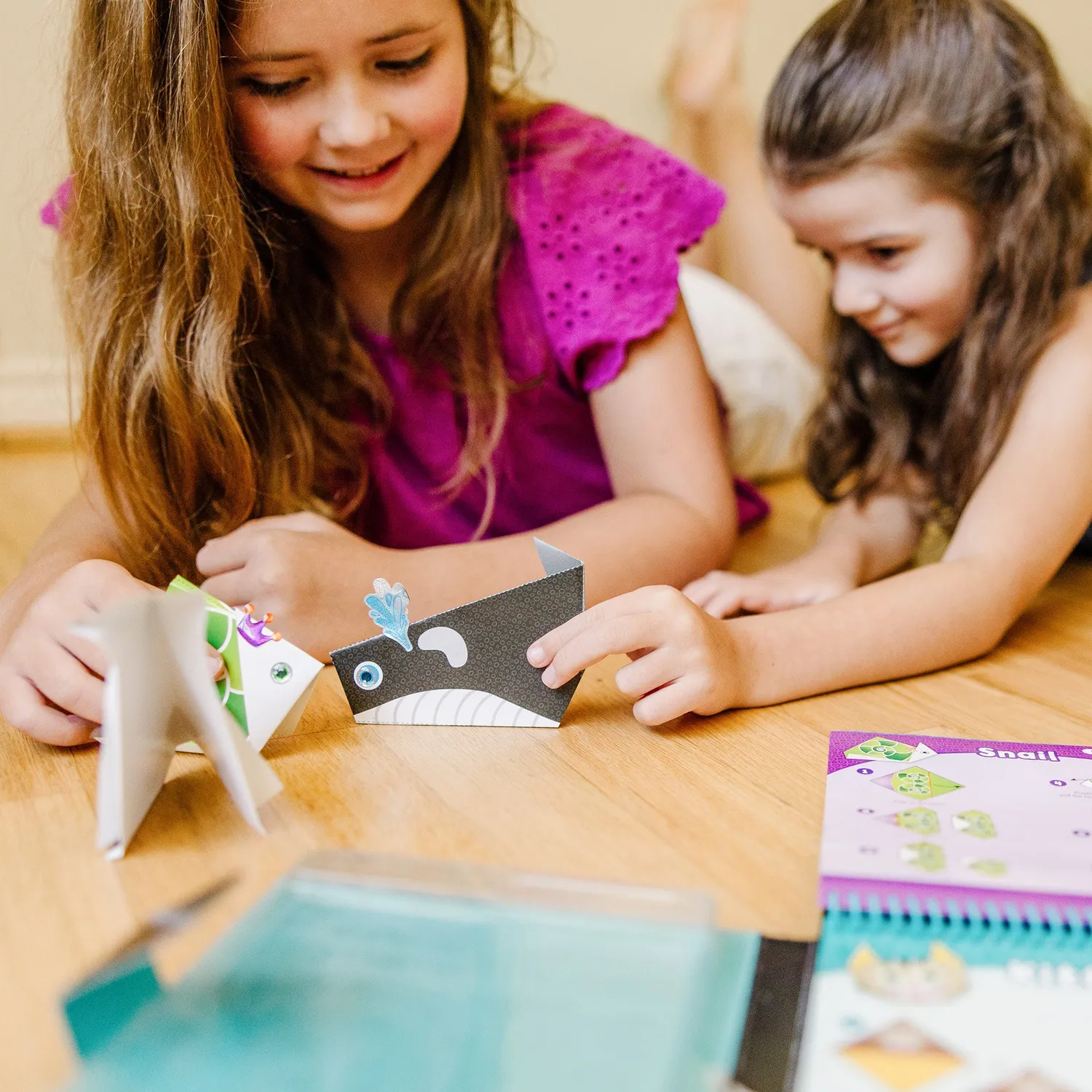 Melissa & Doug On the Go Origami Dieren Knutselset