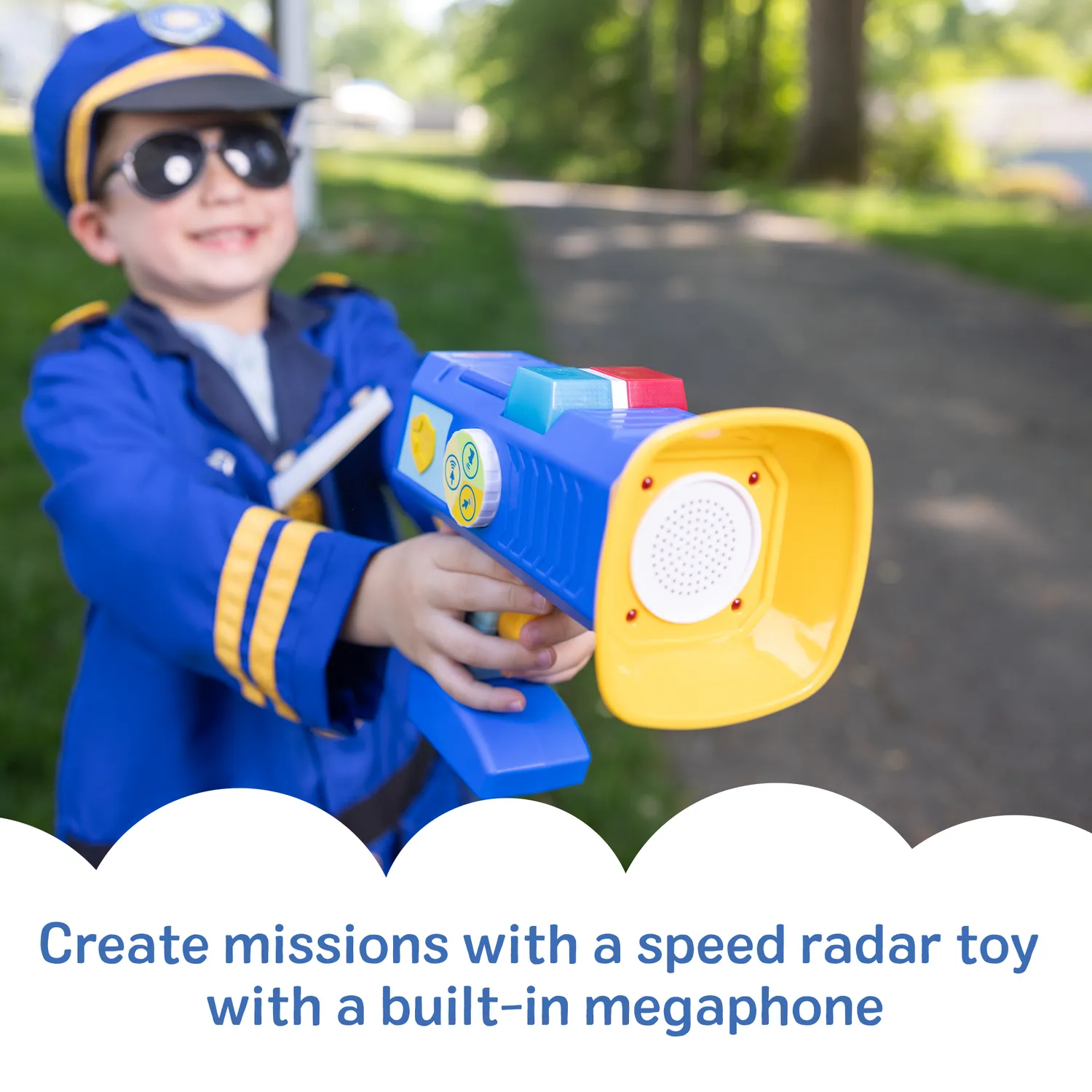 Melissa & Doug Police Speed Radar politieset licht-geluid 3-5 jaar