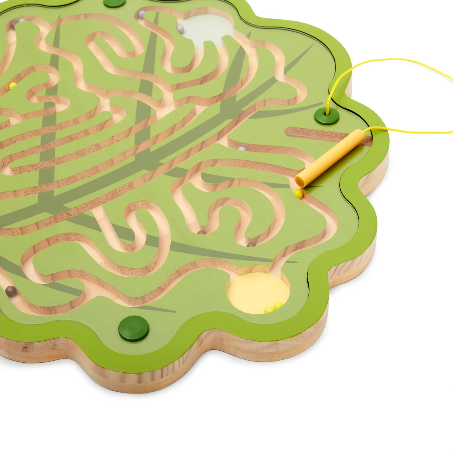 Guidecraft Nature's Paths magneet doolhof blad set van 3