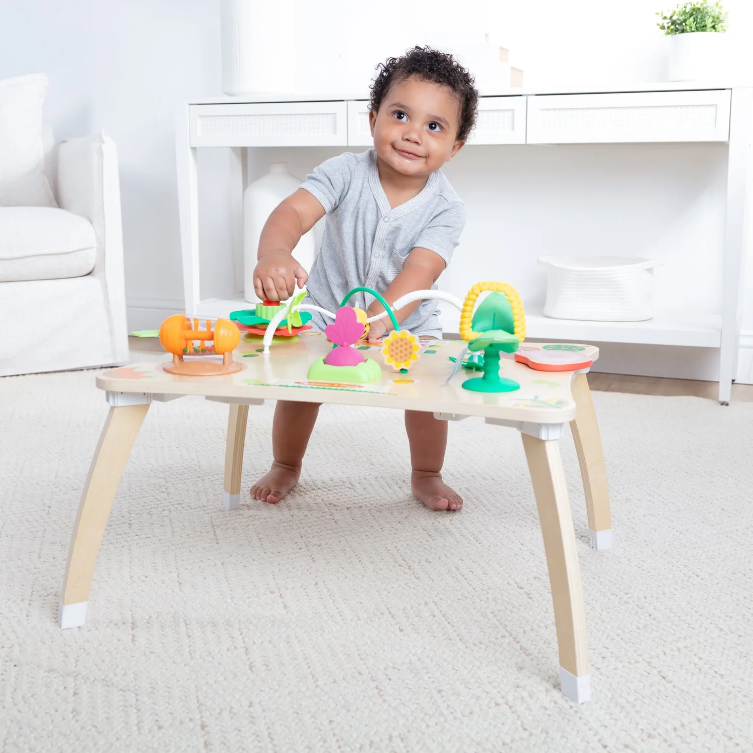Melissa & Doug Farmers Market 3-in-1 activiteitencentrum baby hout