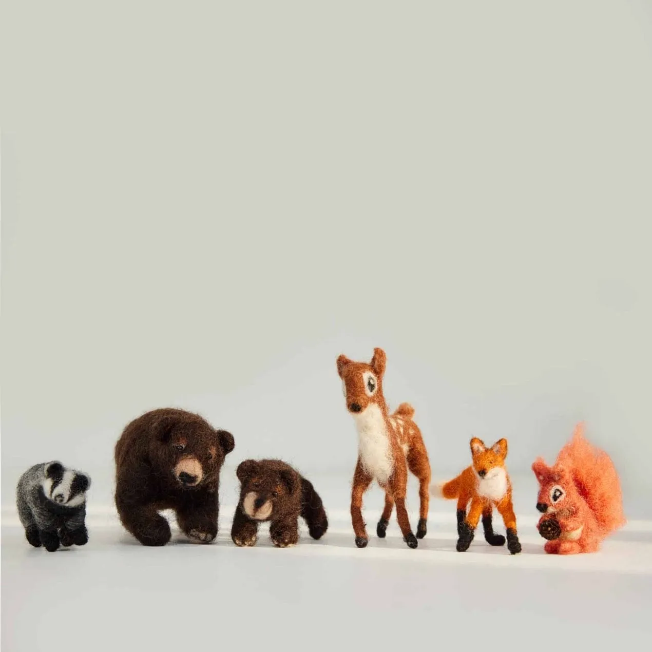 Ginger Fairy startpakket naaldvilten bosdieren compleet