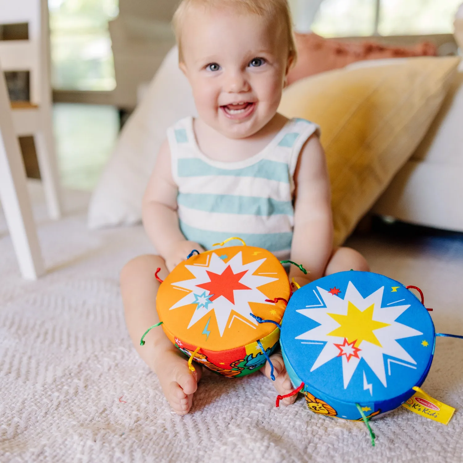 Melissa & Doug K's Kids Musical Bongos bongo's baby