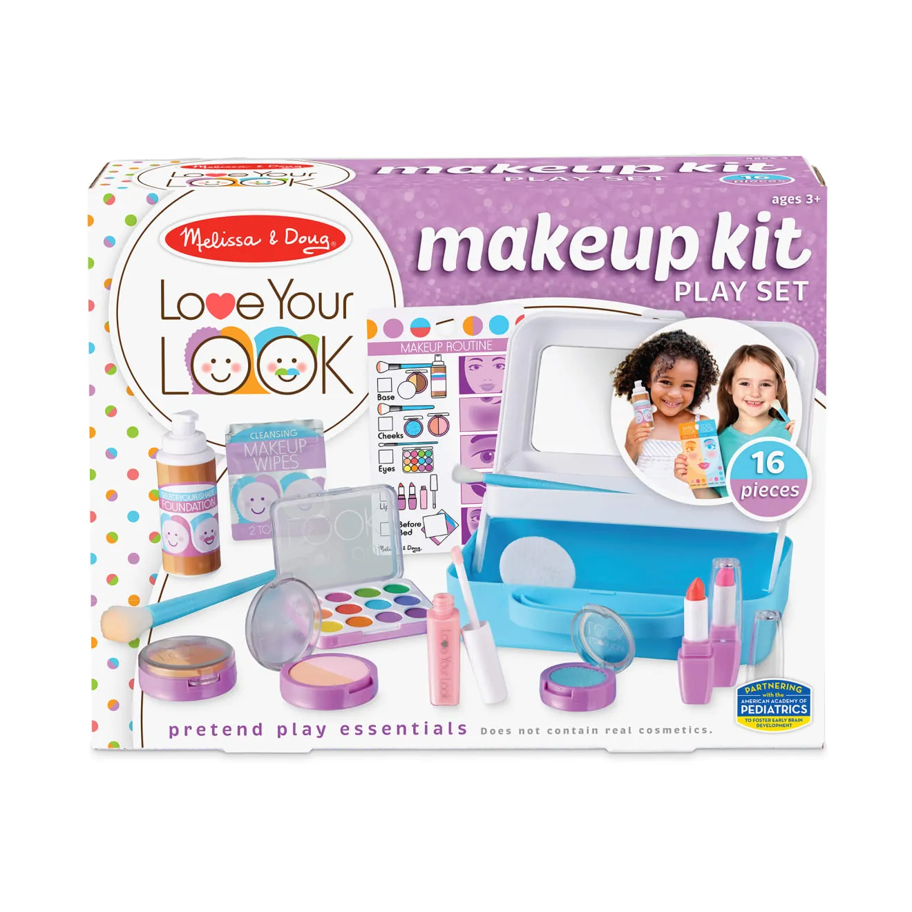 Melissa & Doug Love Your Look make-up speelset 16-delig