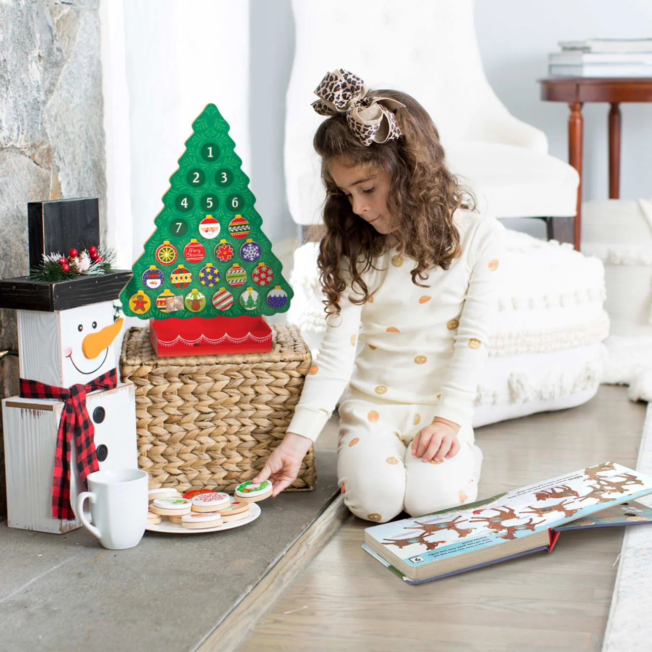 Melissa & Doug Slice & Bake koekjes speelset kerst 12 stuks