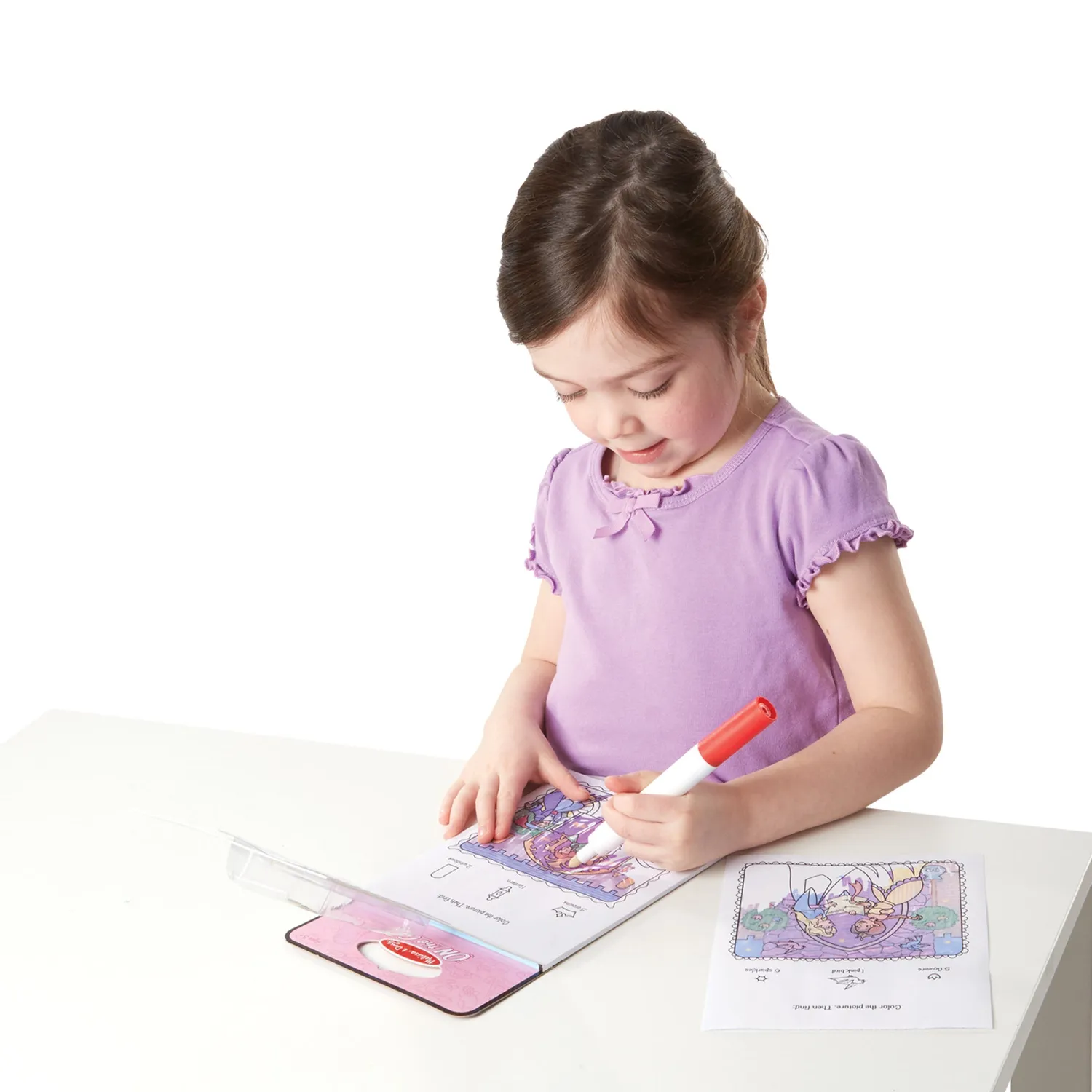 Melissa & Doug On the Go ColorBlast prinses kleurblok