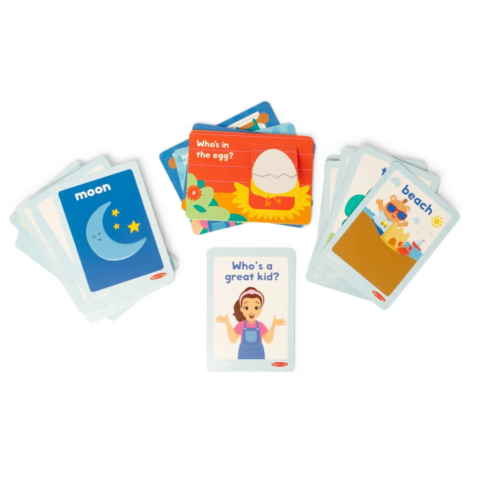 Melissa & Doug Ms. Rachel First Words voelkaarten 30 stuks