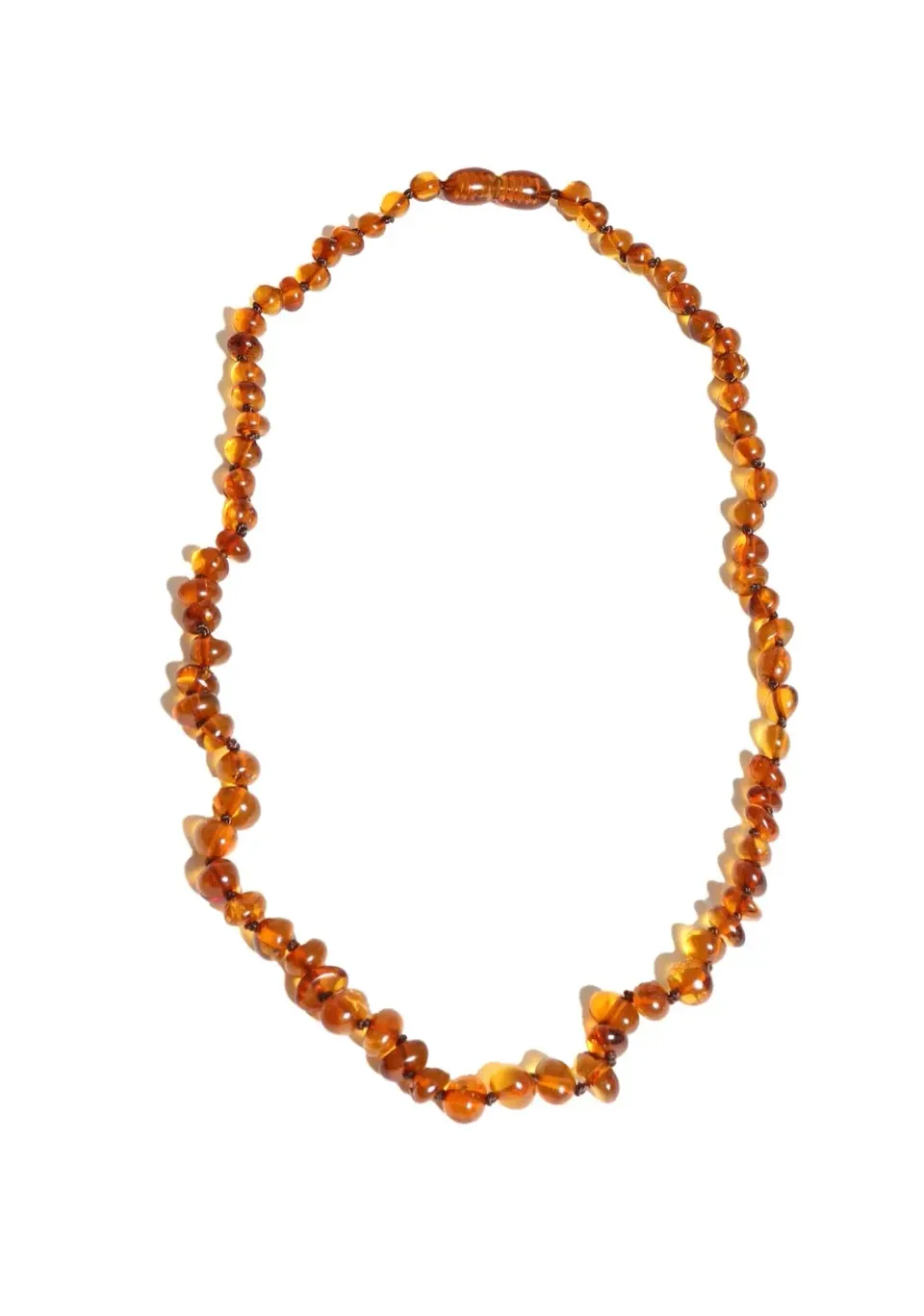 Ginger Fairy Ketting barnsteenketting 38 cm cognac junior