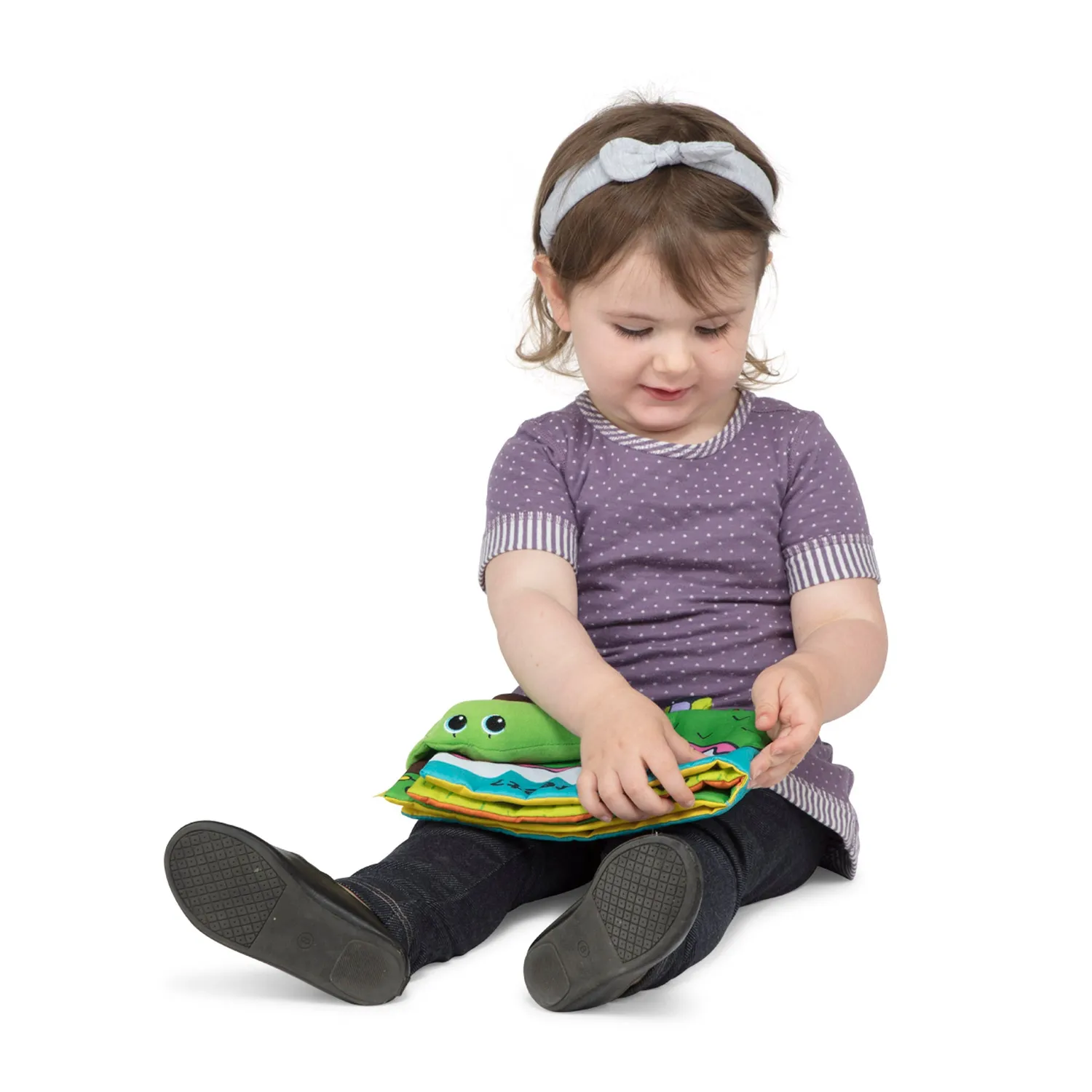Melissa & Doug Whose Feet stoffen boekje baby 0-12 maanden