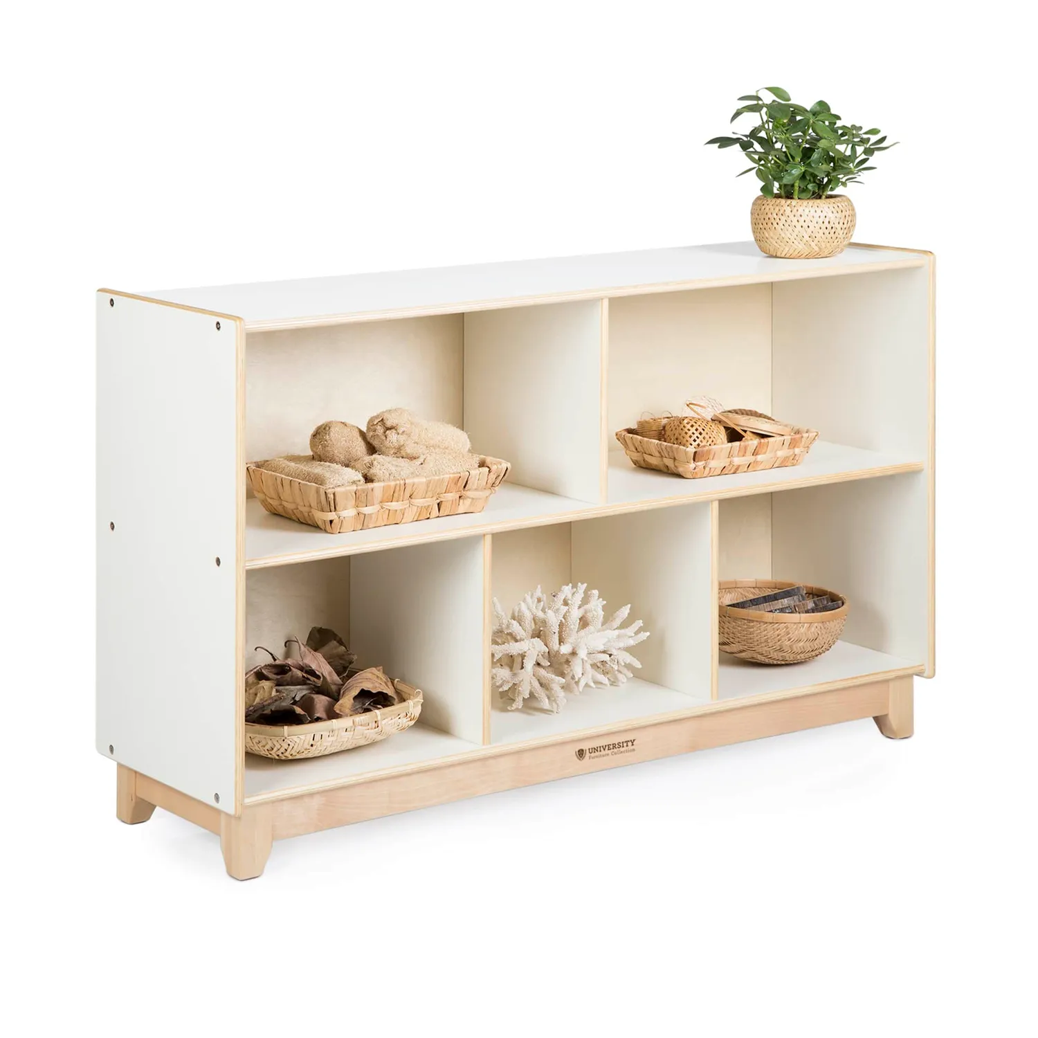 Guidecraft Sense of Place opbergkast 5 vakken 76 cm