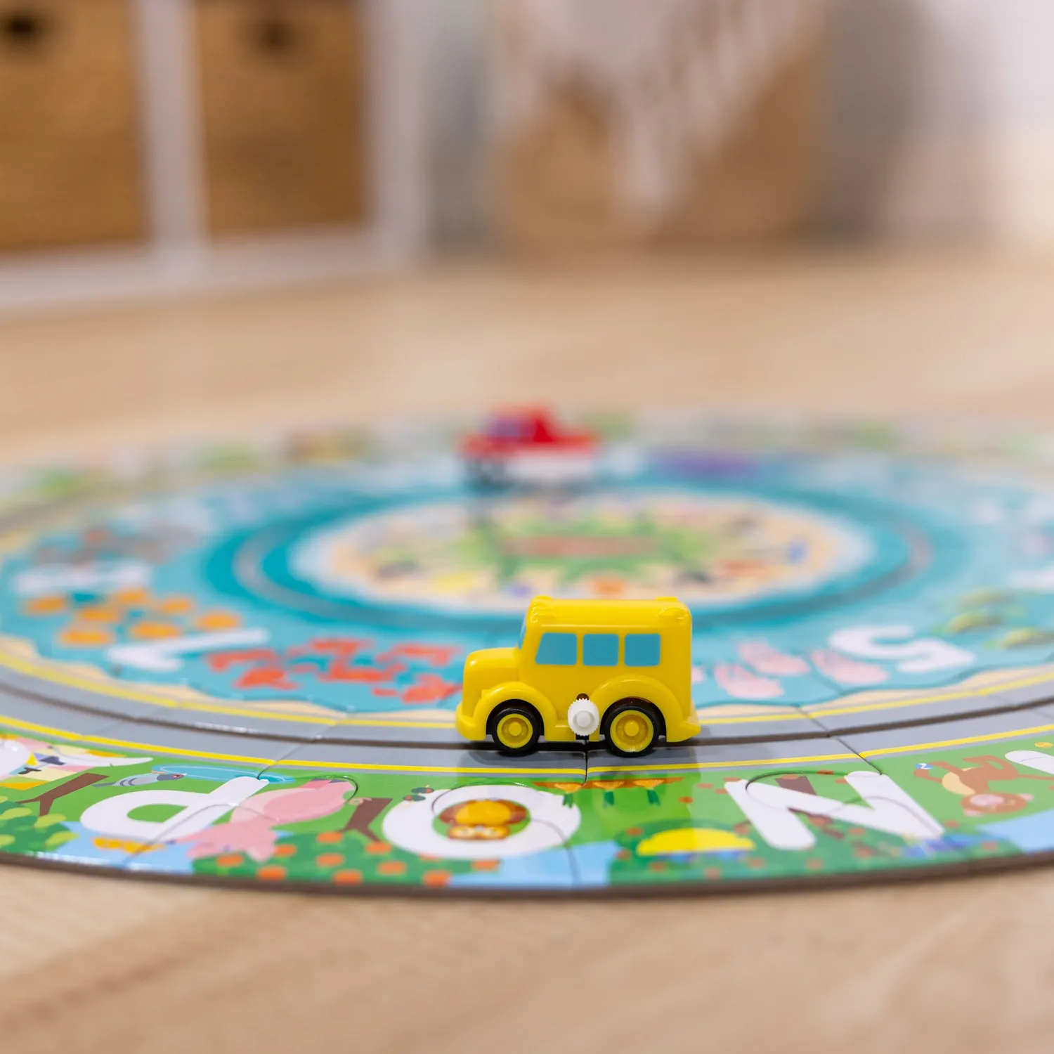 Melissa & Doug Round the Shore Tracks vloerpuzzel 48 stukjes leerzaam