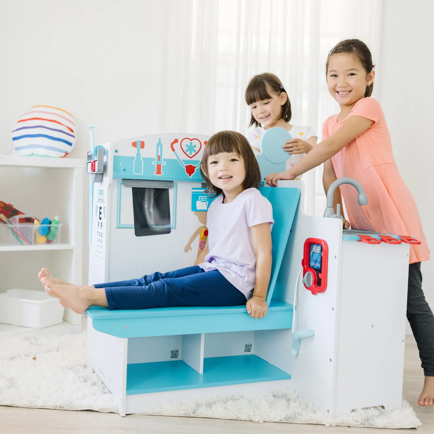 Melissa & Doug Get Well Doctor Activity Center Dokterspraktijk hout