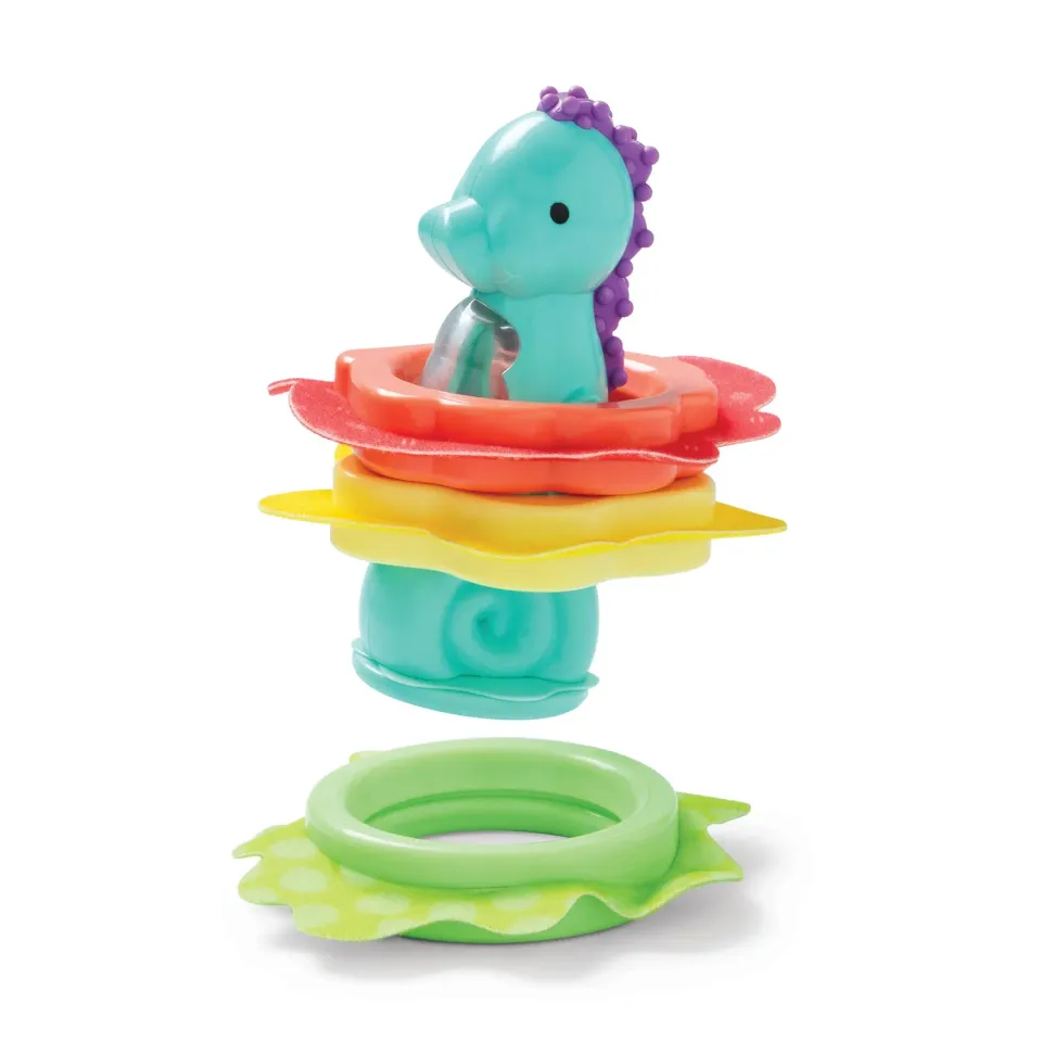 Melissa & Doug Ocean Waves Press zeepaardje stapelaar