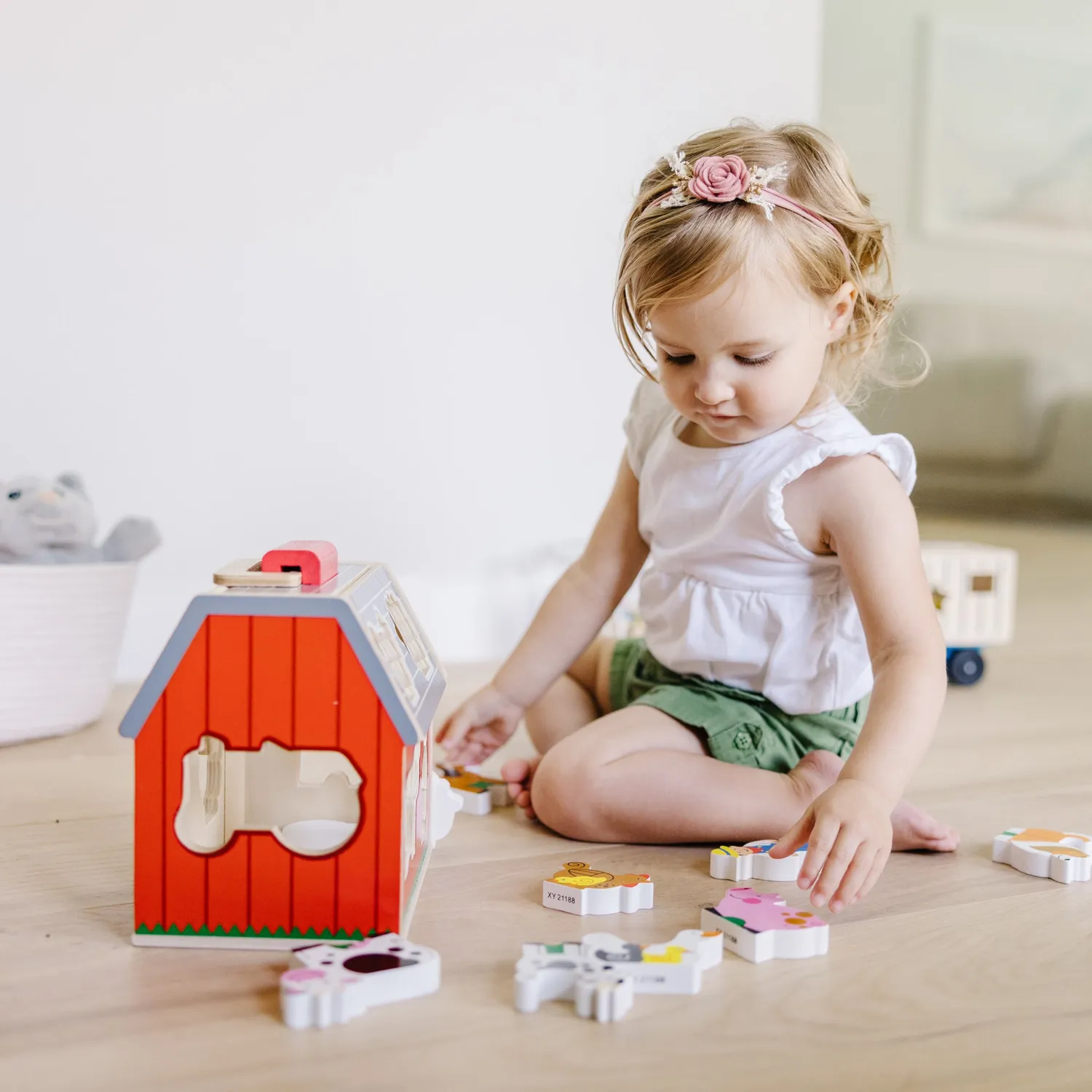 Melissa & Doug Take-Along Sorting Barn sorteerboerderij 10-delig