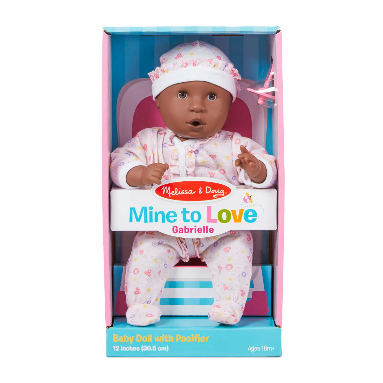 Melissa & Doug Mine to Love Gabrielle babypop 30 cm