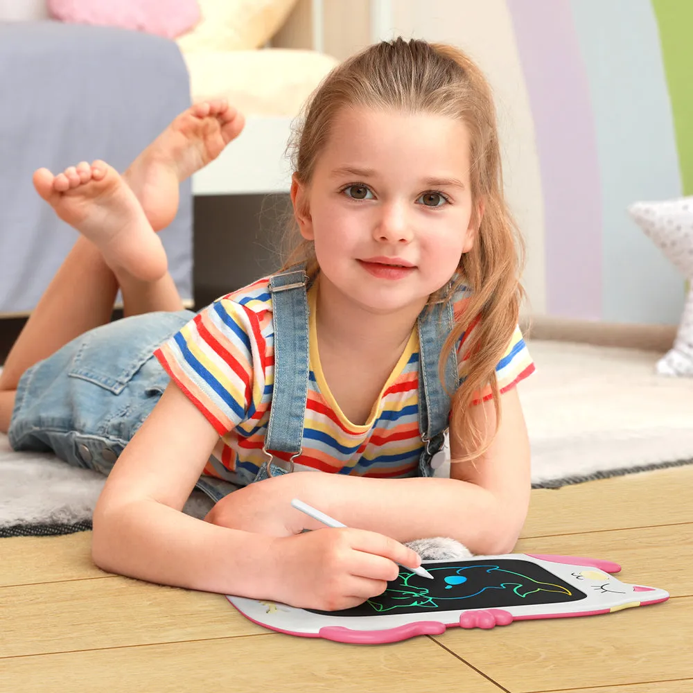 KOKODI LCD Writing Tablet Kat tekentablet 8,5 inch roze