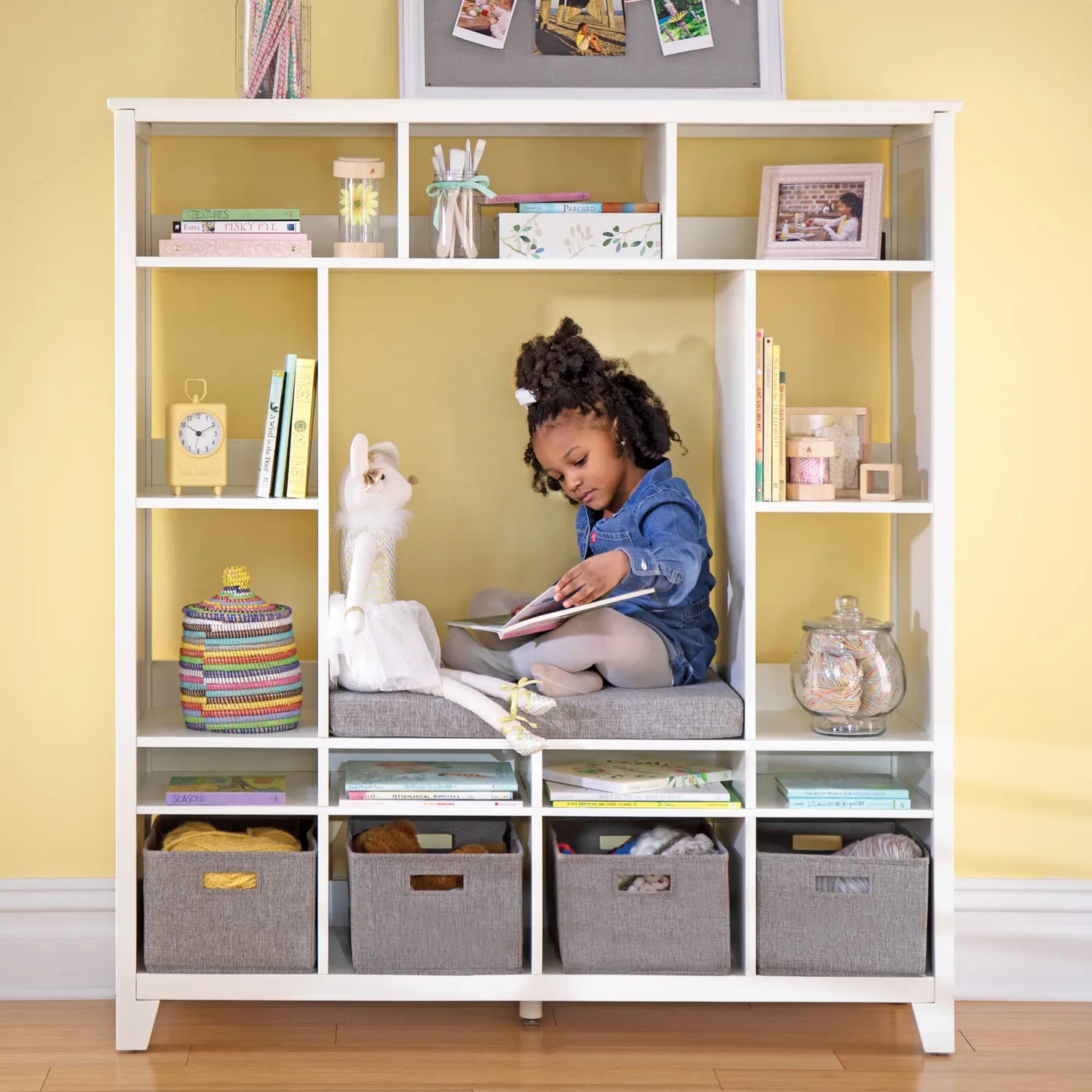 Guidecraft Martha Stewart opbergsysteem wit grijs