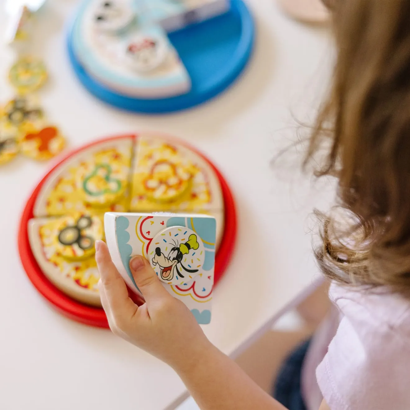Melissa & Doug Mickey Mouse Pizza & Cake speelset hout