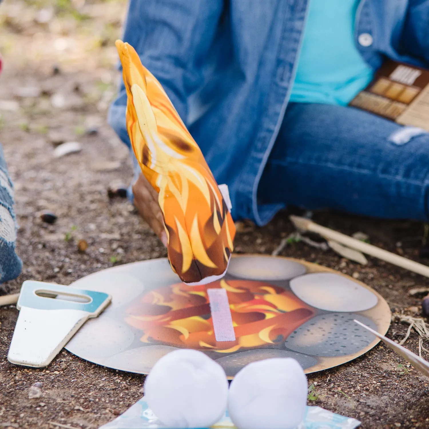 Melissa & Doug Let's Explore Campfire S'Mores speelset 23-delig