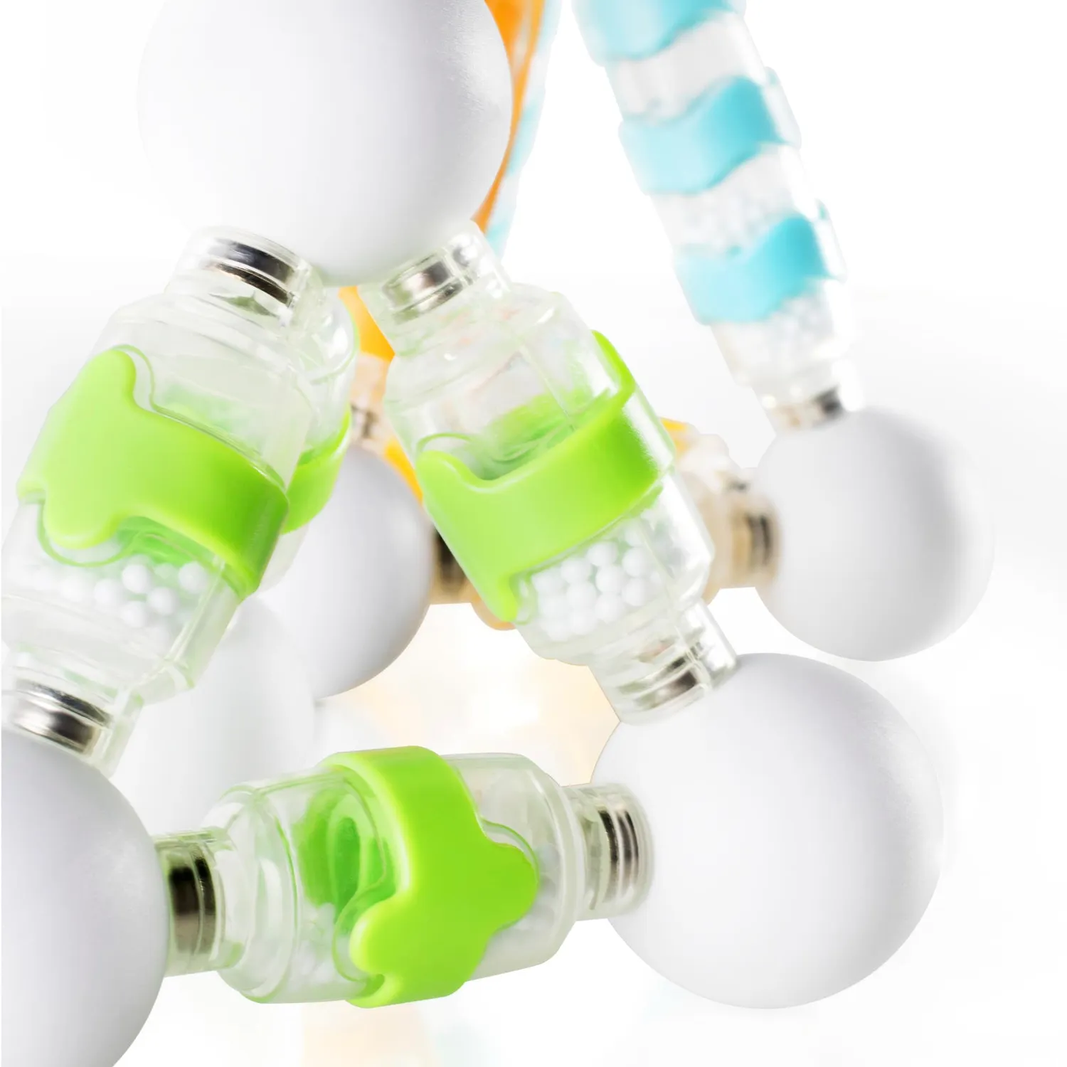 Guidecraft Grippies Shakers rammelaar bouwen 30 delig geluid