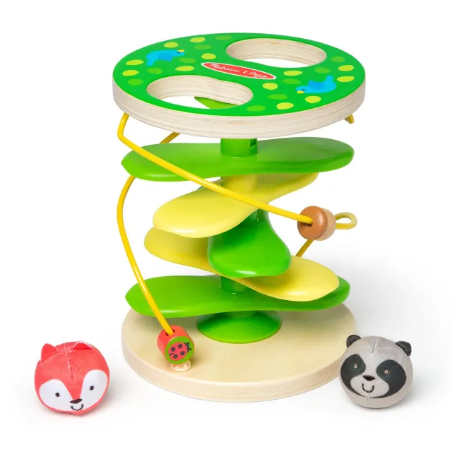Melissa & Doug Rollables Treehouse Twirl knikkerbaan baby