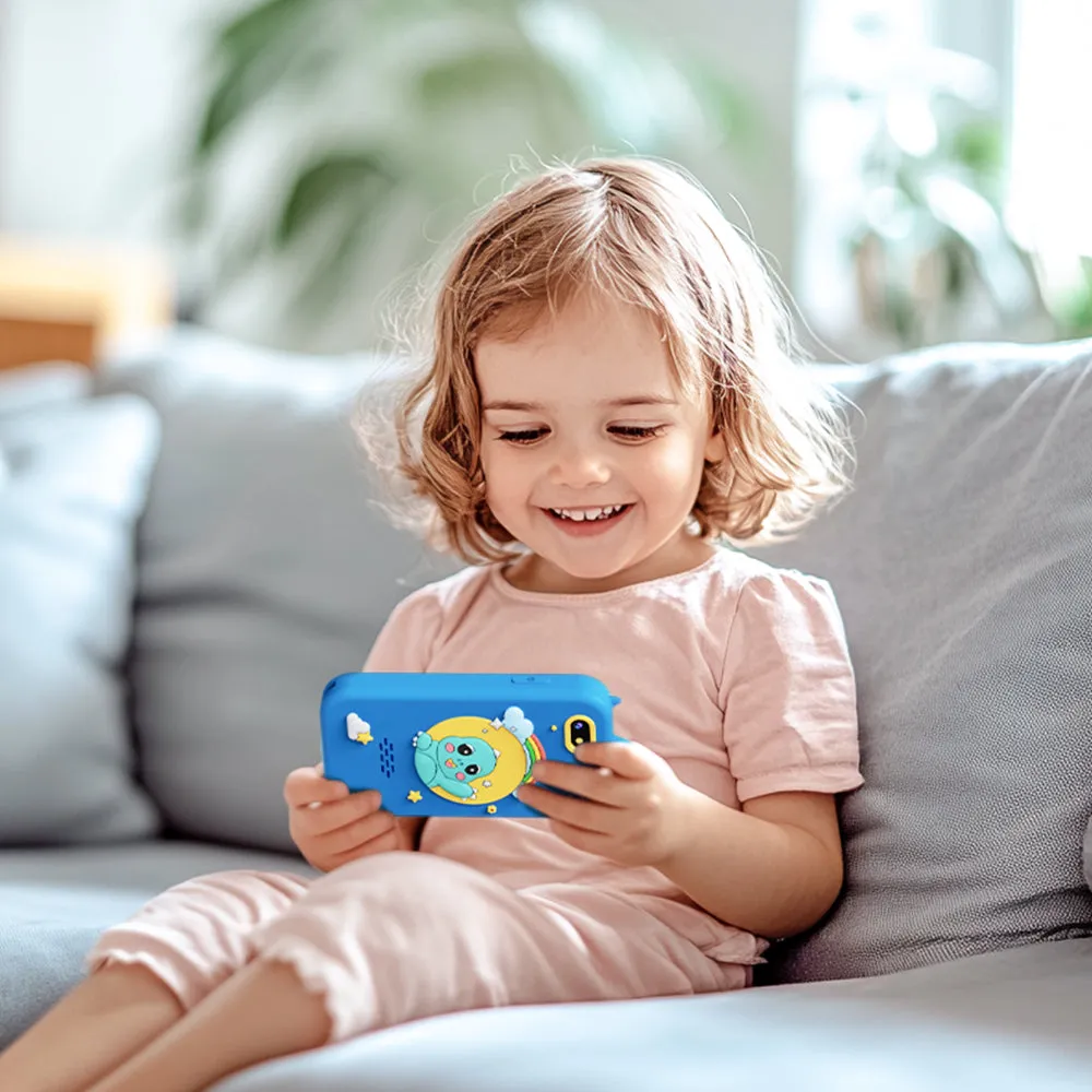 KOKODI Kids Smart Phone Full Screen speeltelefoon roze eenhoorn