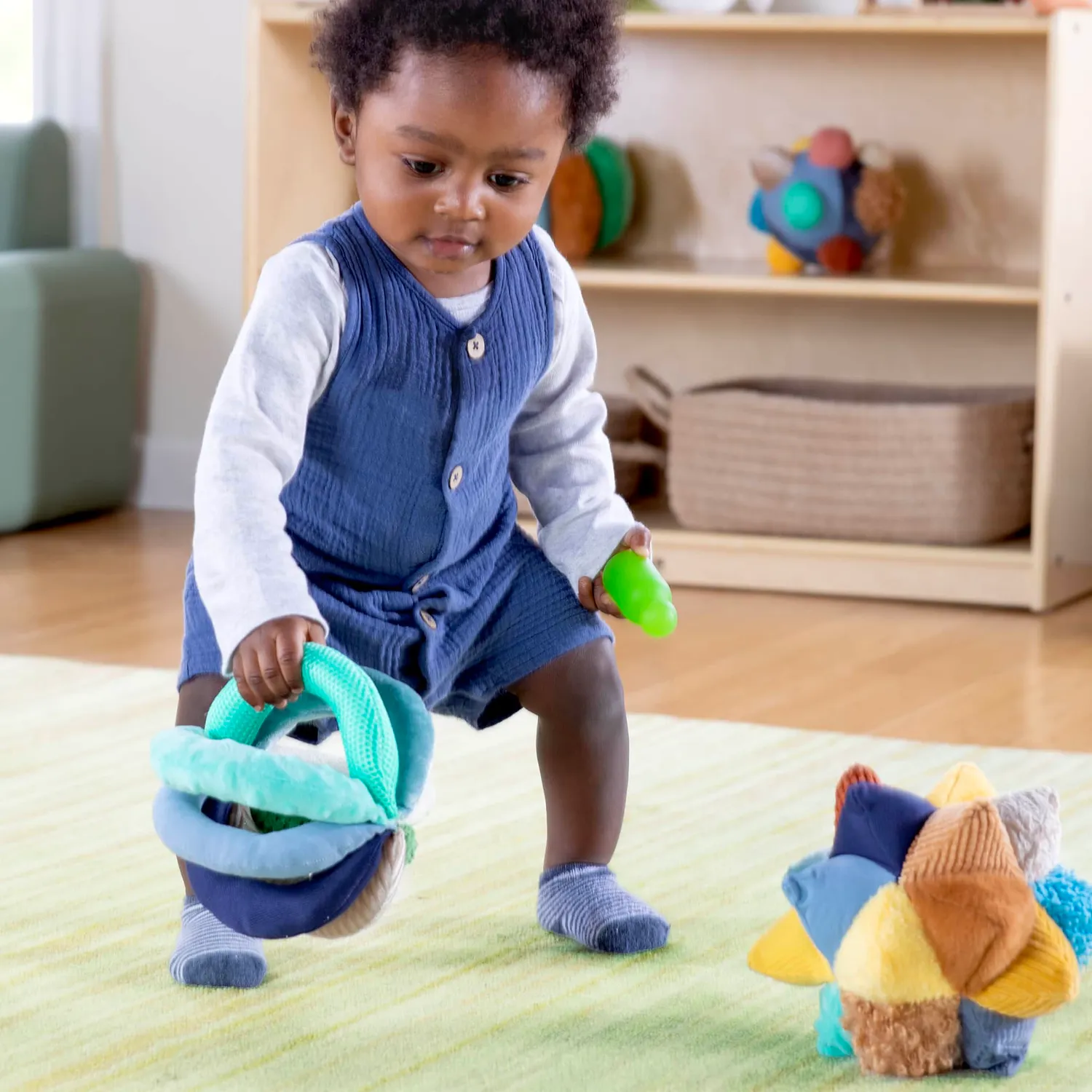 Guidecraft Poufs and Points Plush Ball Set ballen zacht