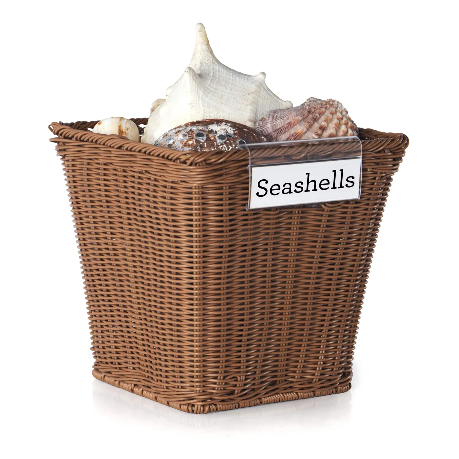 Guidecraft Medium Woven Basket opbergmand set van 4 wasbaar