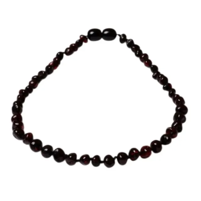 Ginger Fairy Kinderketting barnsteen cherry glans 32 cm