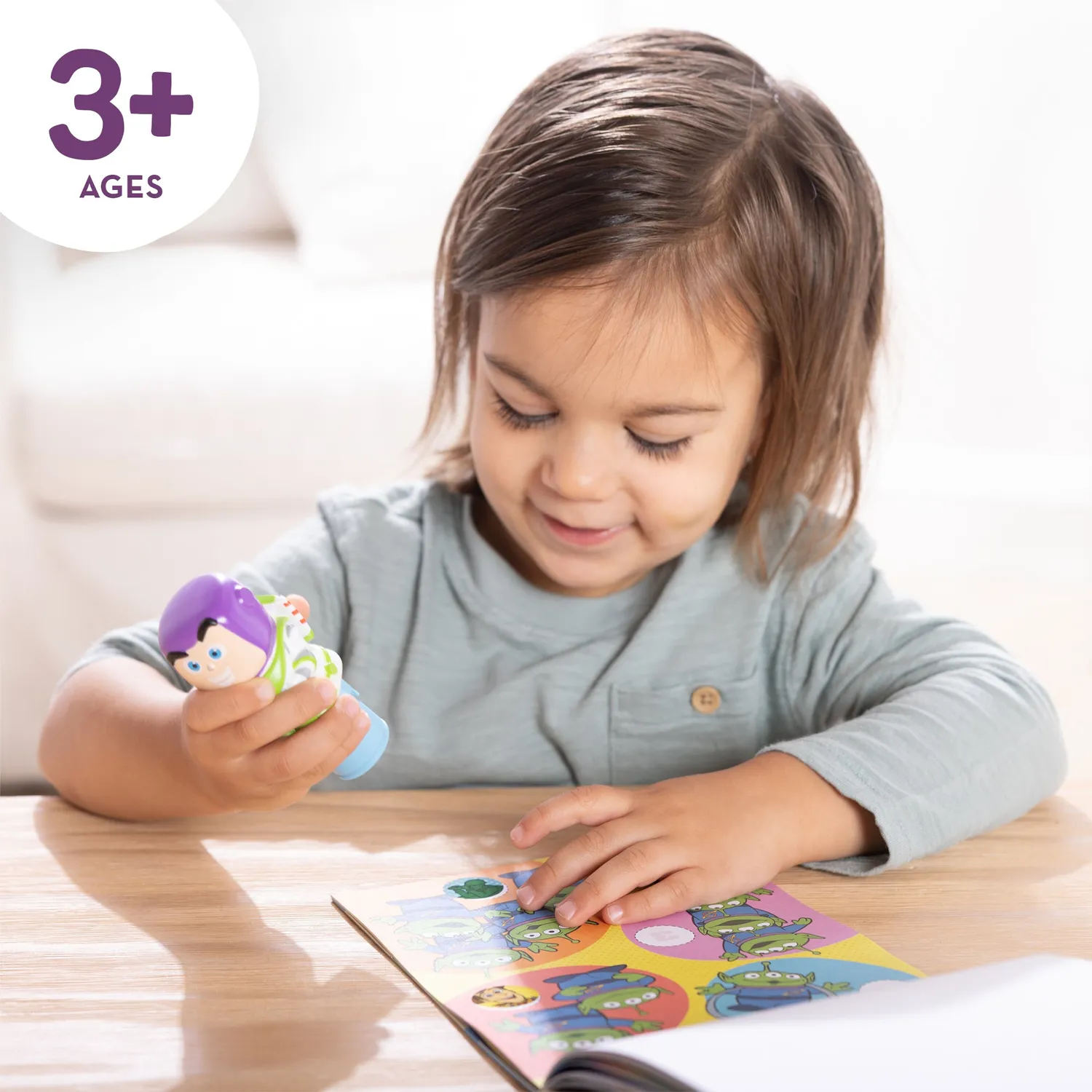 Melissa & Doug Sticker WOW Buzz Lightyear stempelset Disney