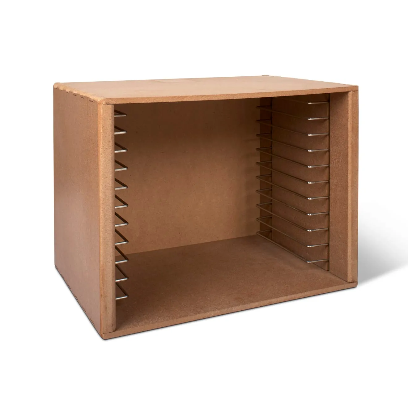 Melissa & Doug Natural Wood Puzzle Case puzzelkoffer hout 12 vakken
