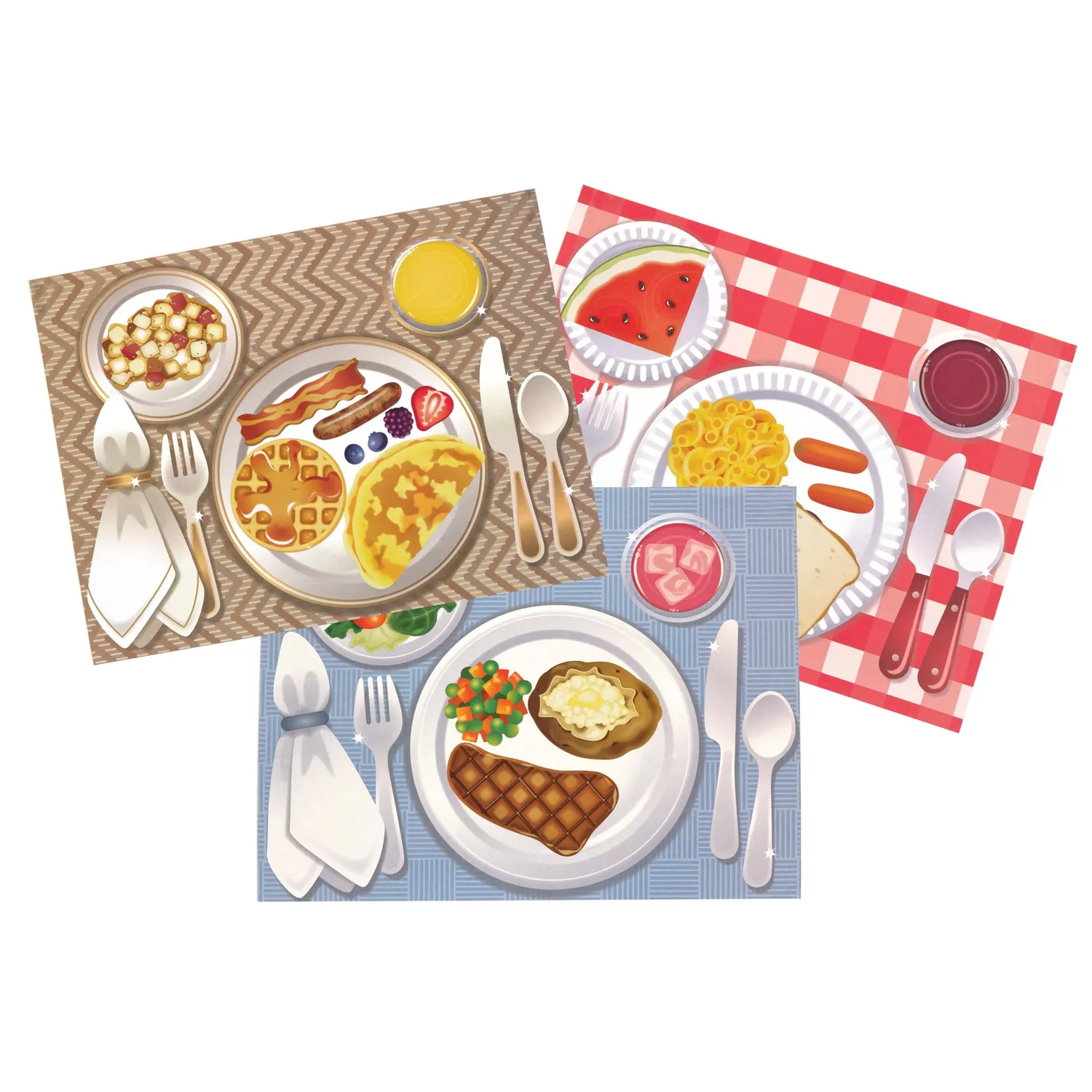 Melissa & Doug Make-a-Meal stickerboek eten 225 stickers