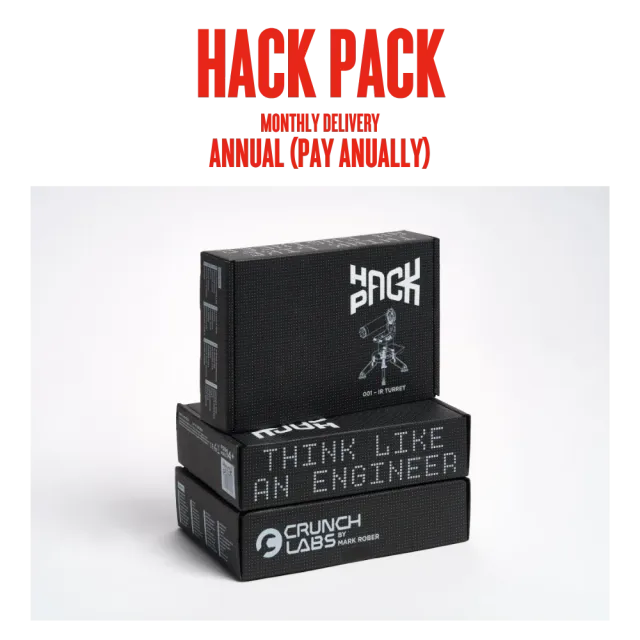 Mark Rober Hack Pack Abonnement Maandbox Jaar STEM