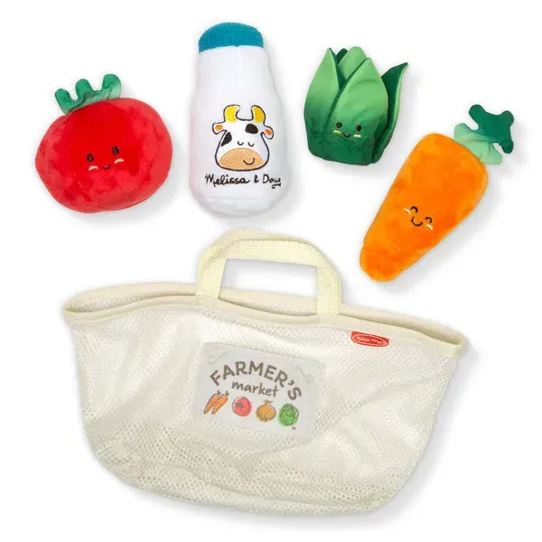 Melissa & Doug Market Basket Fill & Spill voeltasje 0-12m
