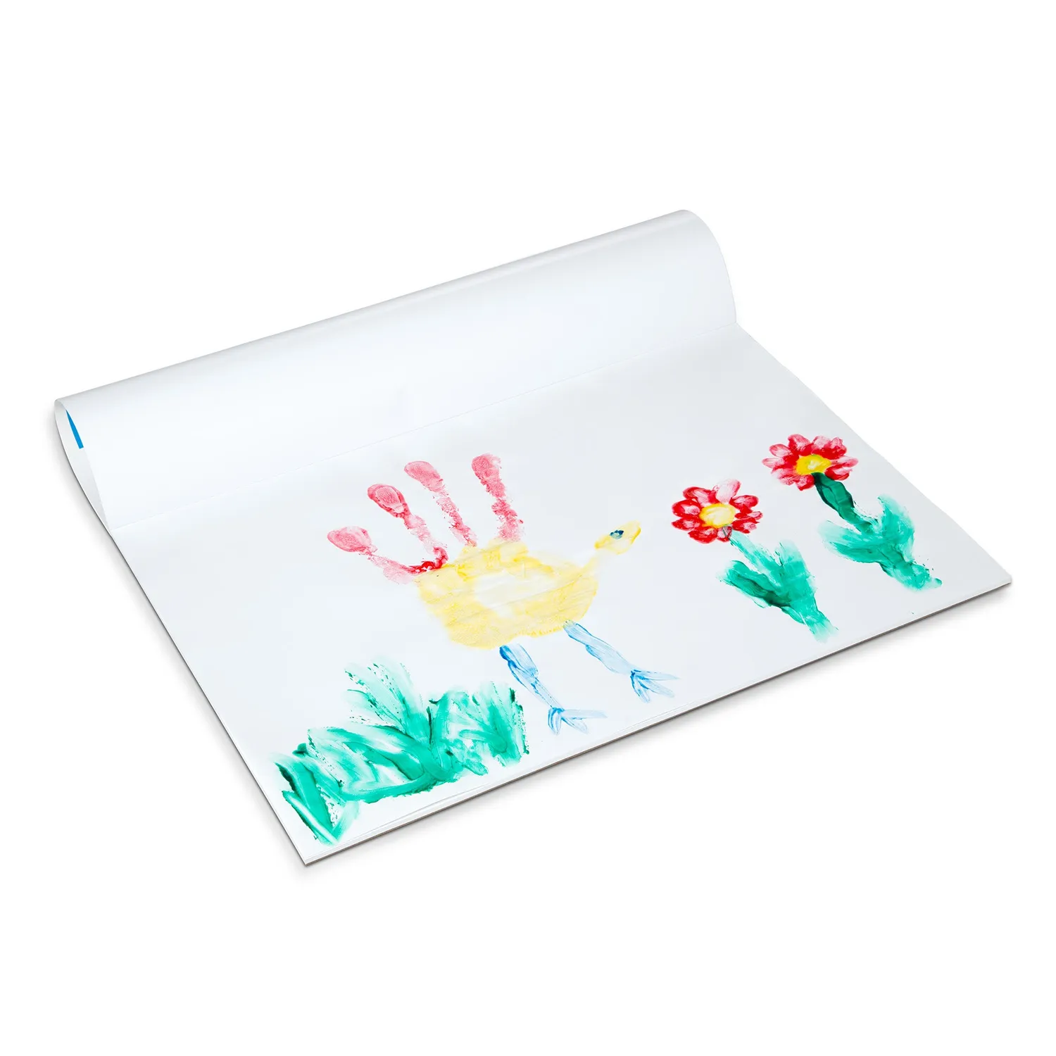 Melissa & Doug vingerverfpapier 2-pack 100 vellen wit