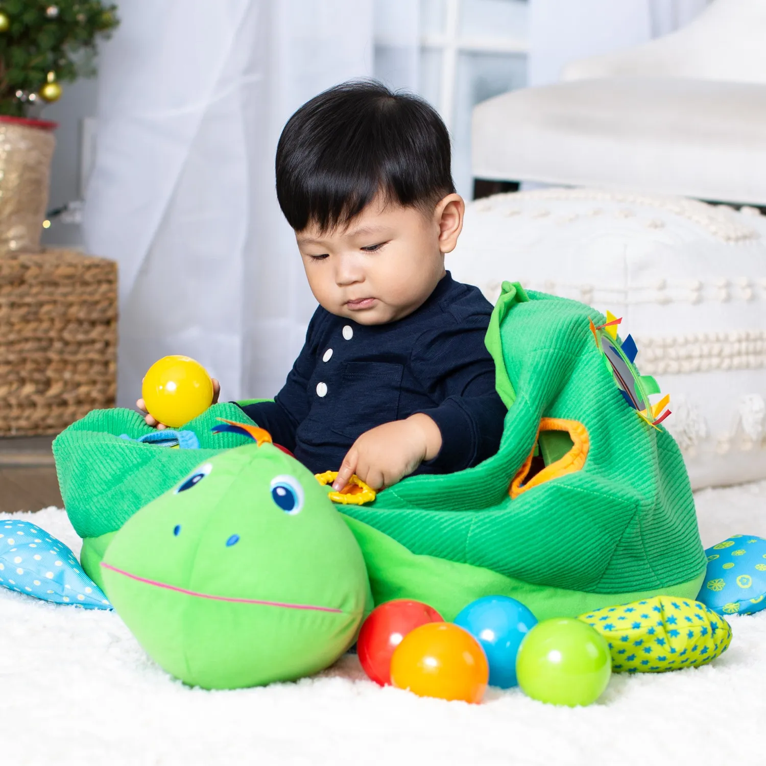 Melissa & Doug K's Kids Schildpad Ballenbak 60 Ballen