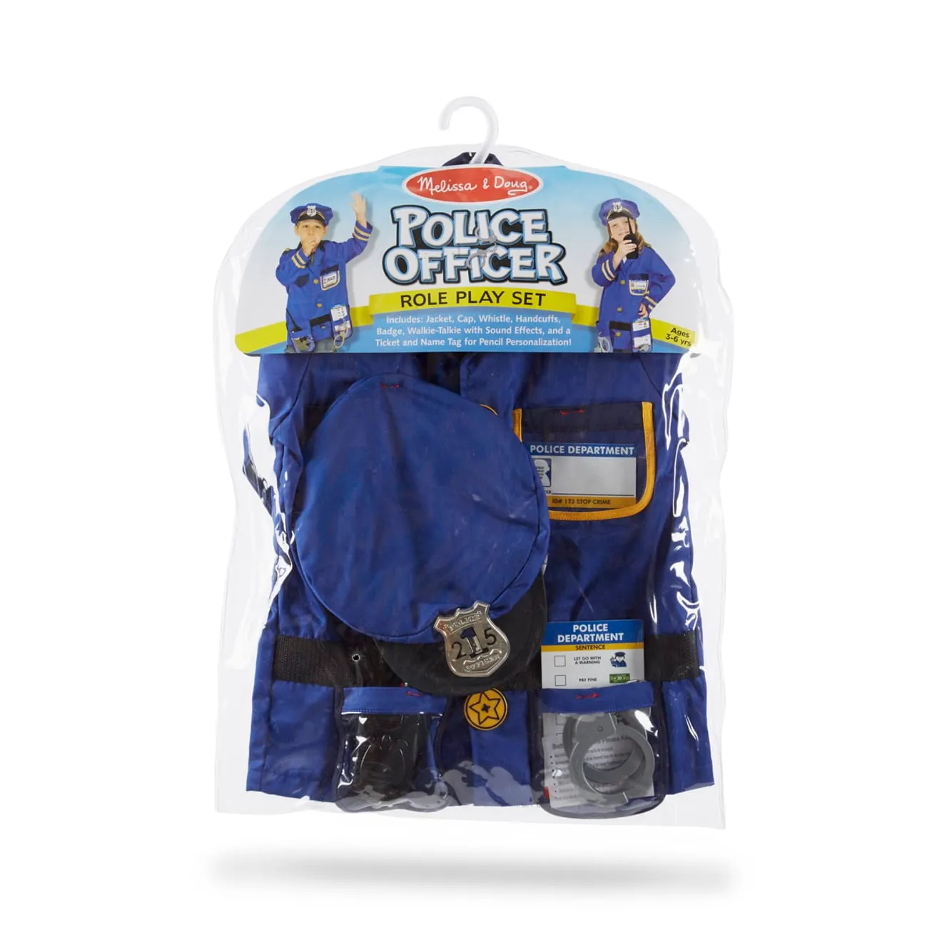 Melissa & Doug Police Officer verkleedset 7-delig